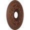 Ekena Millwork Baltimore PVC Medallion (Canopies up to 6 1/2"), 16"OD x 3 1/2"ID x 1"P, Metallic Rust CMP16BADRU - alternate 4
